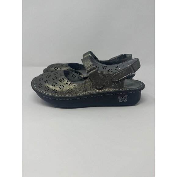 Alegria Jemma Woman's Shoes in Pewter Size 38 NEW IN BOX - Picture 6 of 8